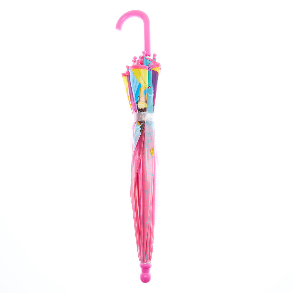 Parapluie en plastique rose pâle Disney Princess,