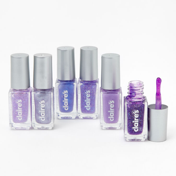 Purple Ombr&eacute; Nail Polish - 6 Pack,