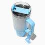 Blue Ombre Stainless Steel Handled Tumbler,