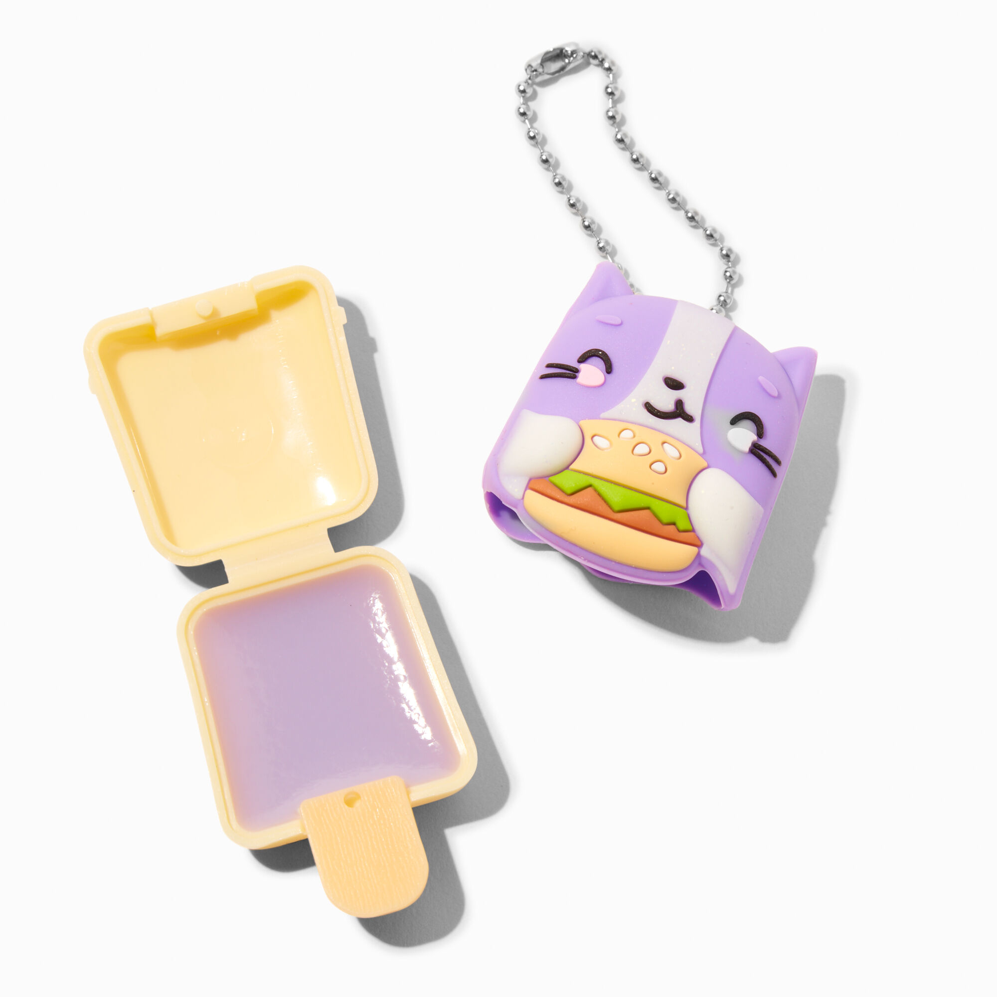 Pucker Pops® Cat Cheeseburger Lip Gloss - Vanilla Ice Cream,