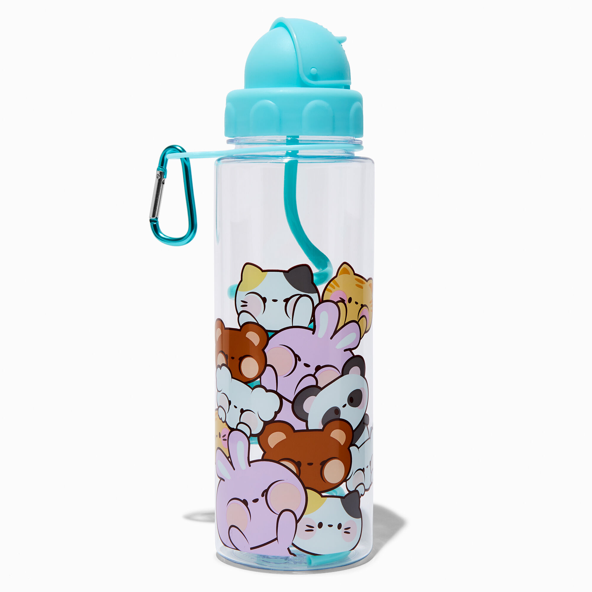View Claires Claw Game Critter Water Bottle Blue information