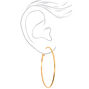 Gold 70MM Hoop Earrings,