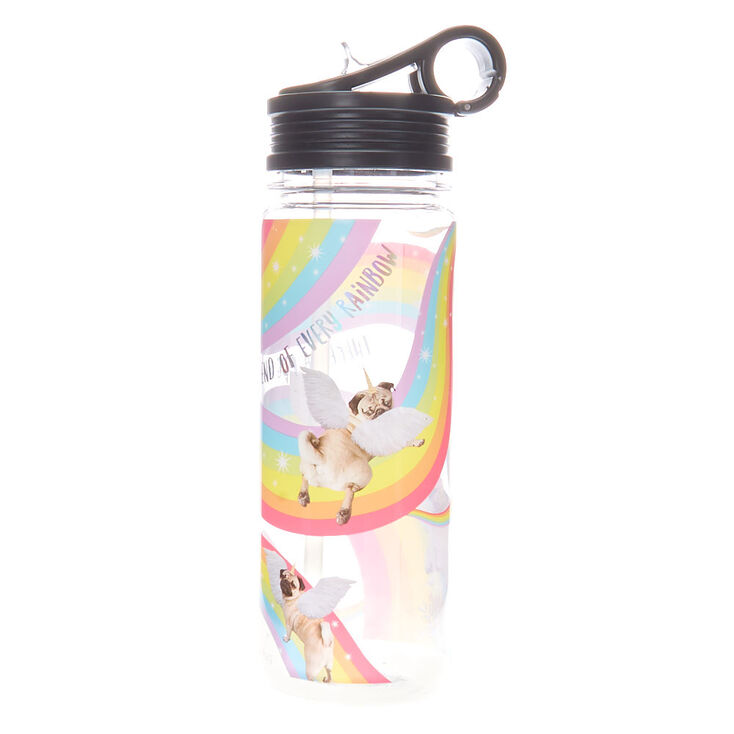 Doug the Pug&trade; Unicorn Water Bottle,