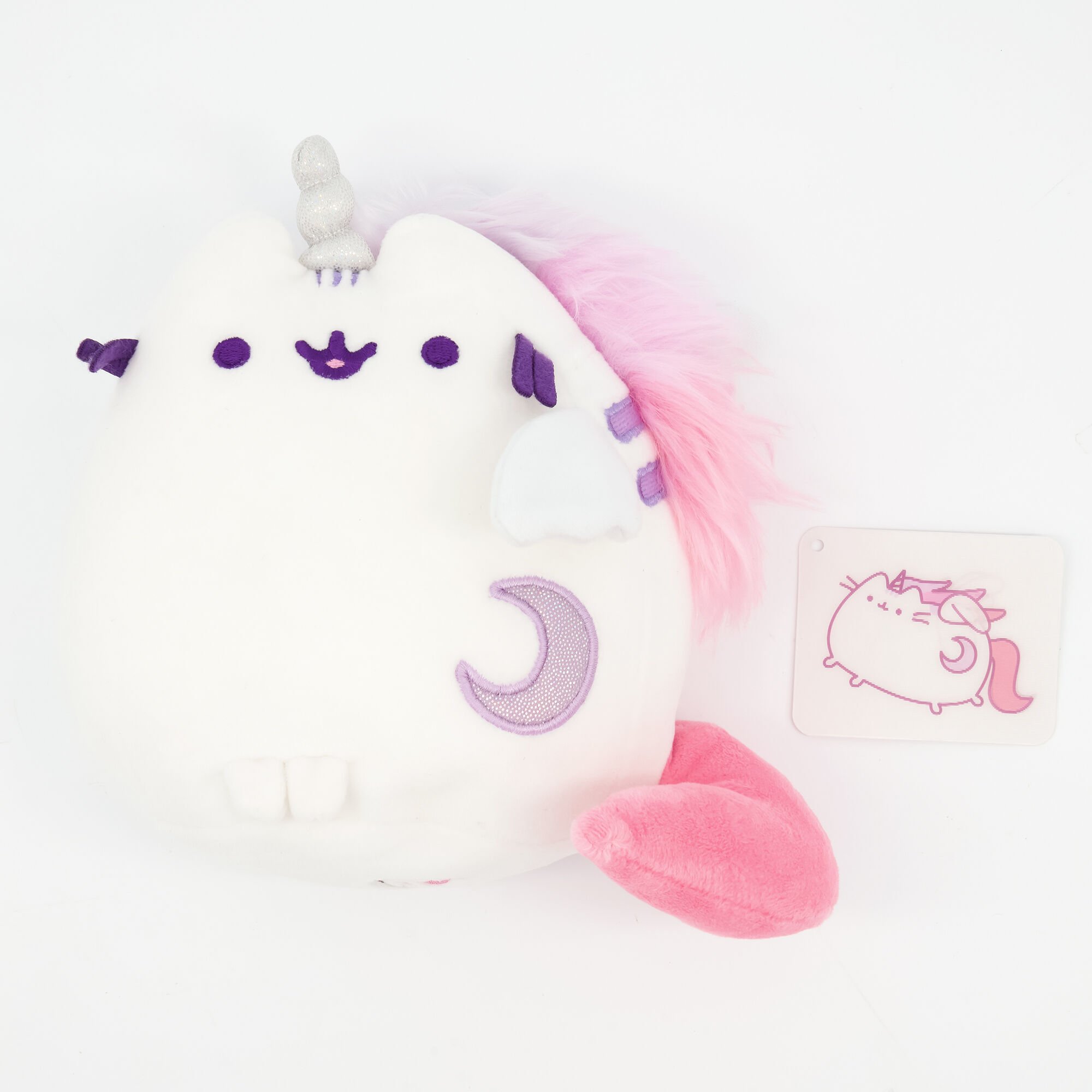 Claire's Peluche Super Pusheenicorn Pusheen® - Blanc