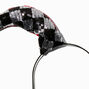 Joker Jester Checkered Headband Set - 3 Pack,