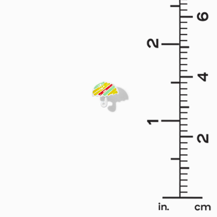 Rainbow Flower Stud Earrings &#40;10 Pack&#41;,