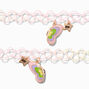 Best Friends Pulse Butterfly Tattoo Choker Necklaces - 2 Pack,
