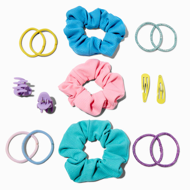 Pastel Multi Hair Set - 15 Pack,