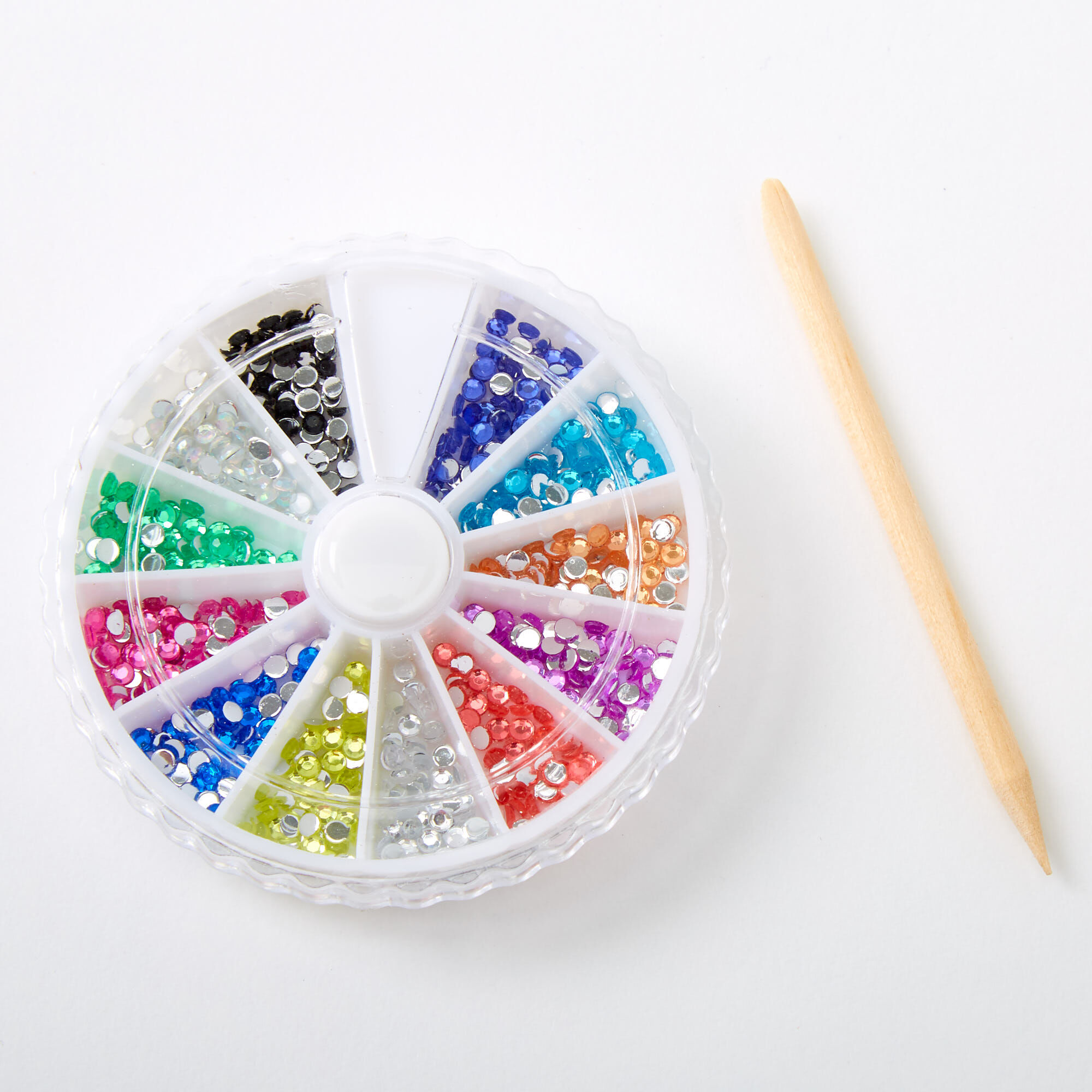 Rainbow Gems Nail Art Wheel | Claire's
