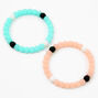 Sun &amp; Moon Fortune Stretch Bracelets - 2 Pack,