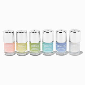 Pastel Matte Mini Vegan Nail Polish Set - 6 Pack,