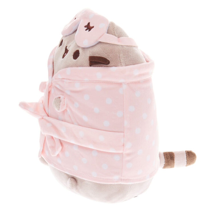 Pusheen&reg; Medium Sleepover Soft Toy &ndash; Pink,