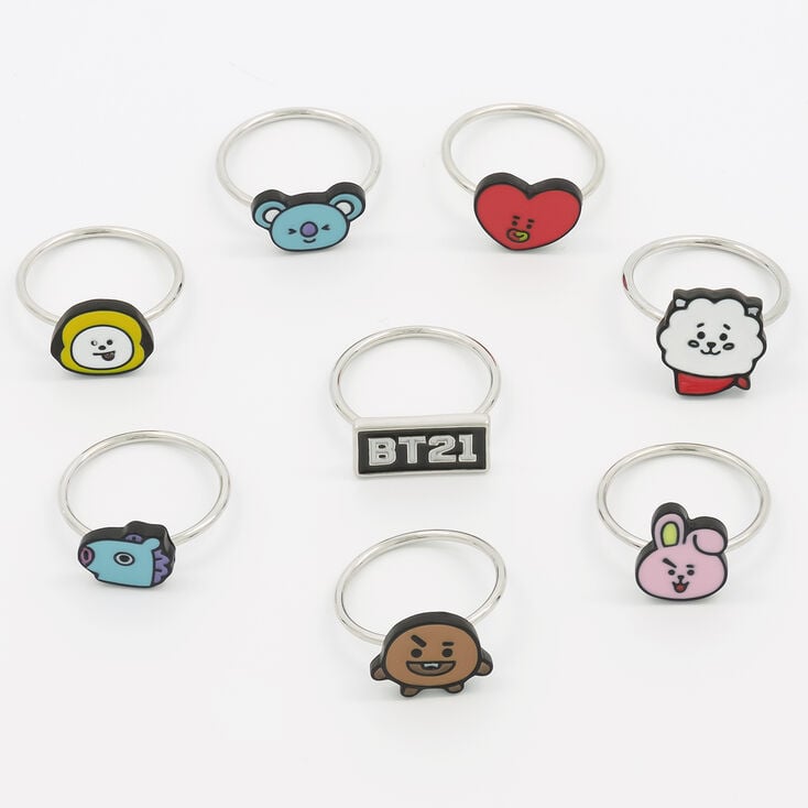 BT21&copy; Rings &ndash; 8 Pack,
