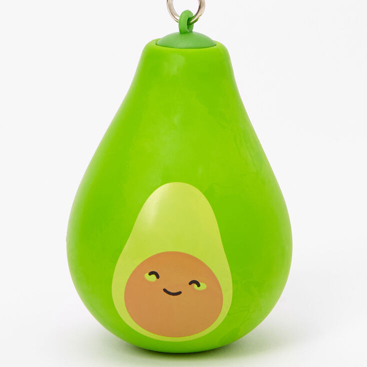 Avocado Stress Ball Keychain - Green,