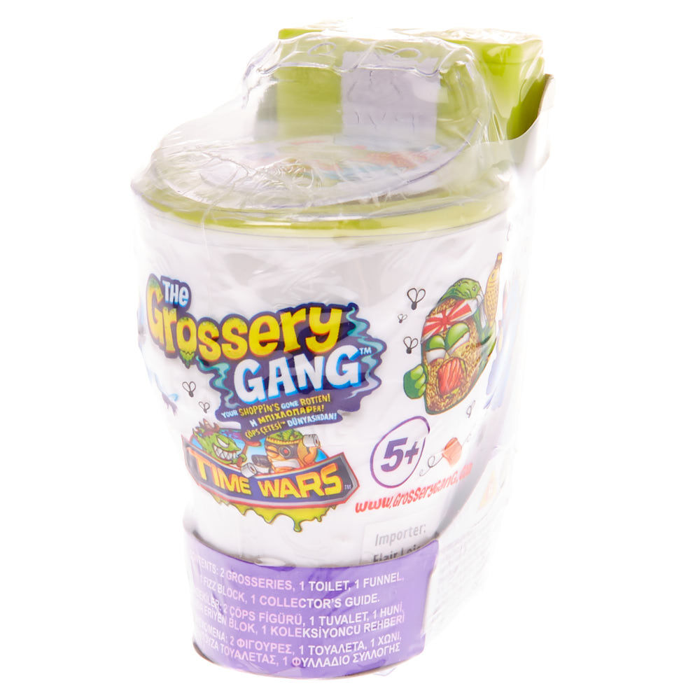 Grossery Gang Time Wars Toilet Surprise Pack- Various Colours,