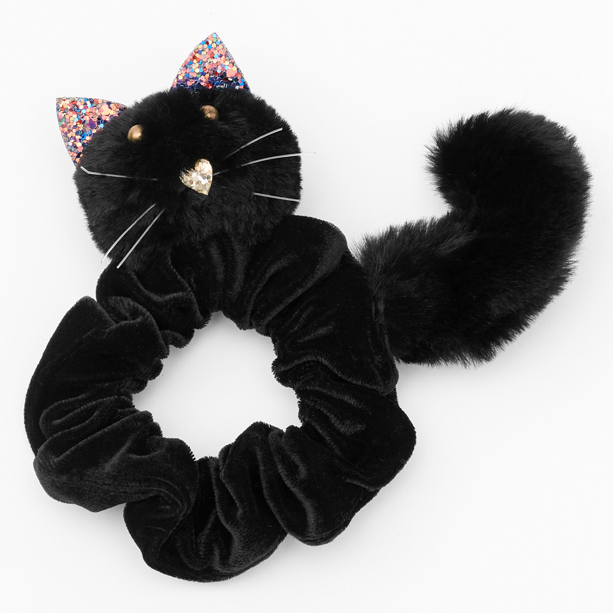 hair tie cat toy
