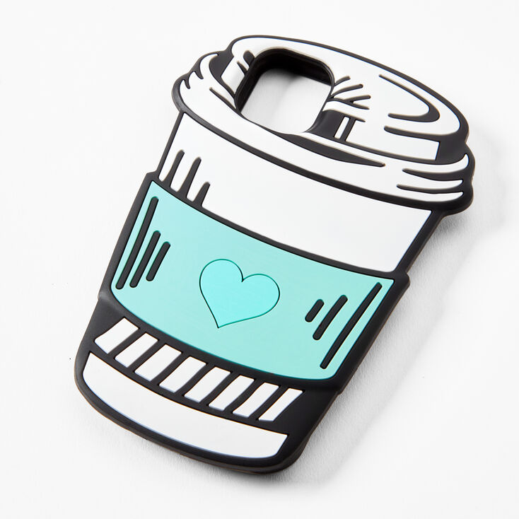 Coque de portable en latte c&oelig;ur - Compatible avec iPhone&reg;&nbsp;11,