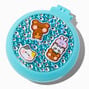 Brosse &agrave; cheveux r&eacute;tractable bling-bling Squish &#39;Em Critters,