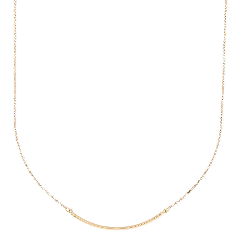 Gold Bar Necklace Chain,