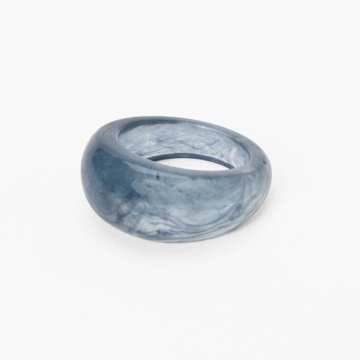 Marble Dome Ring - Blue,