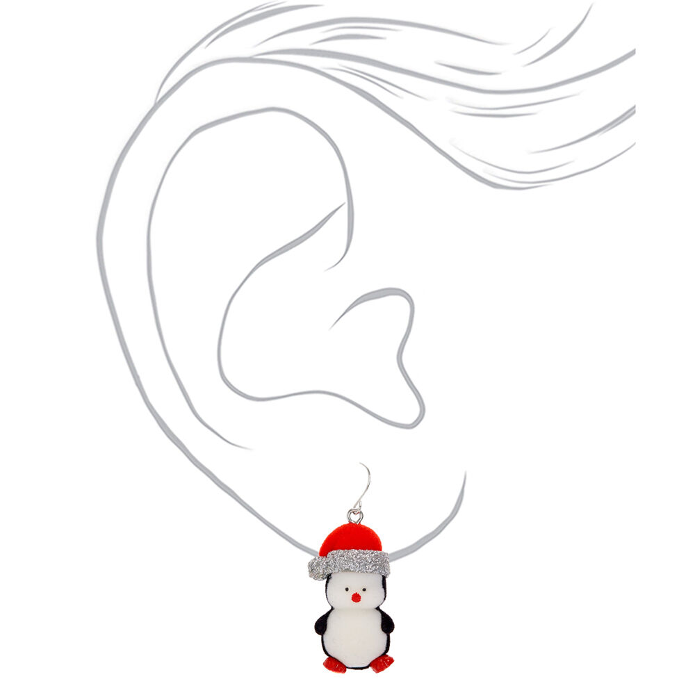 Penguin earrings claire's shop