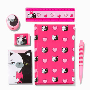 Moody Cat Stationery Set,