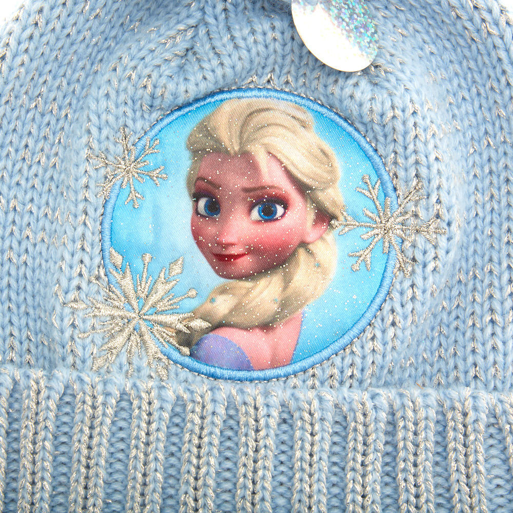 Disney® Frozen Woolly Hat - Pale Blue,