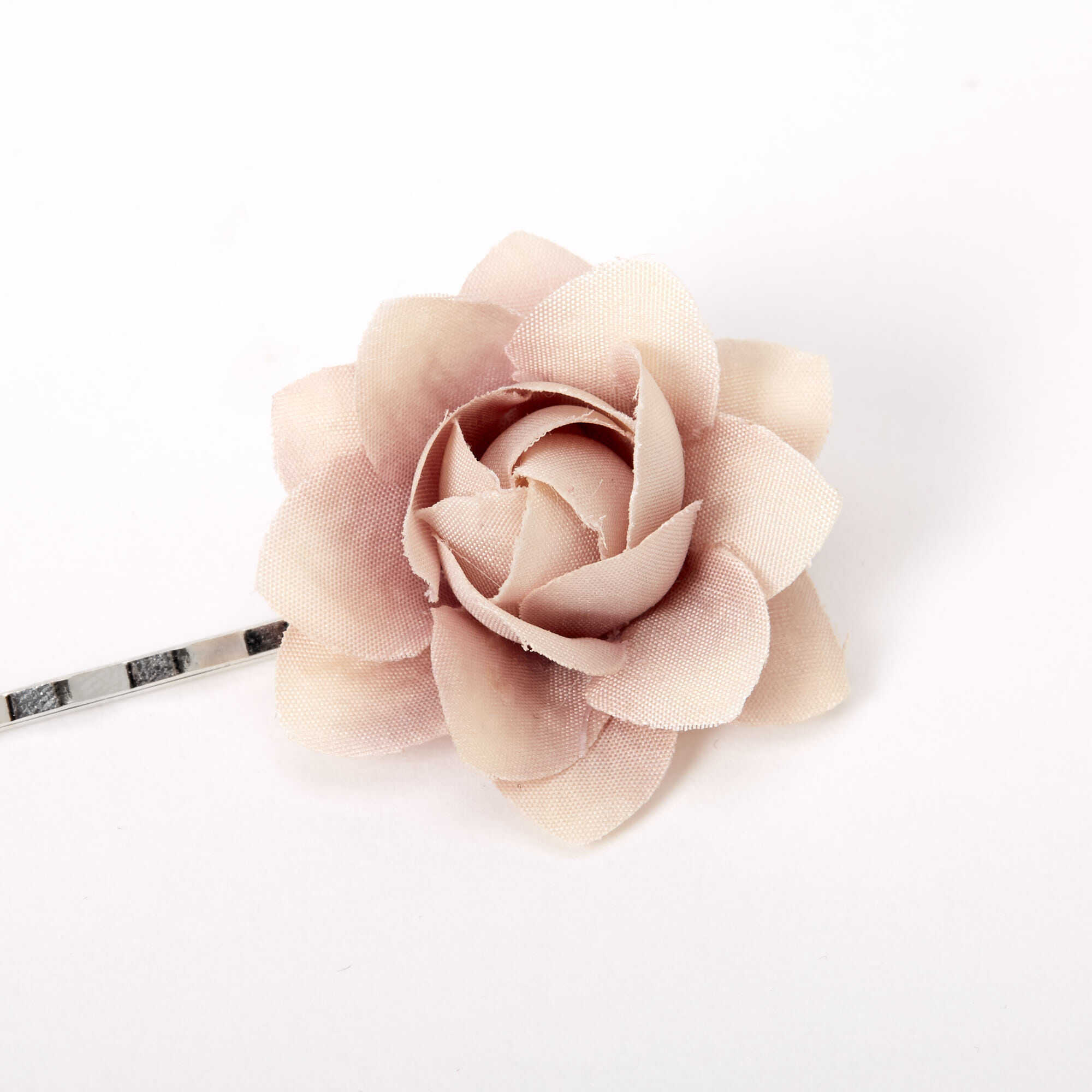 Neutral Spring Flower Hair Pins - Dusty Pink, 6 Pack,