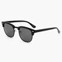 Retro Browline Sunglasses - Black,
