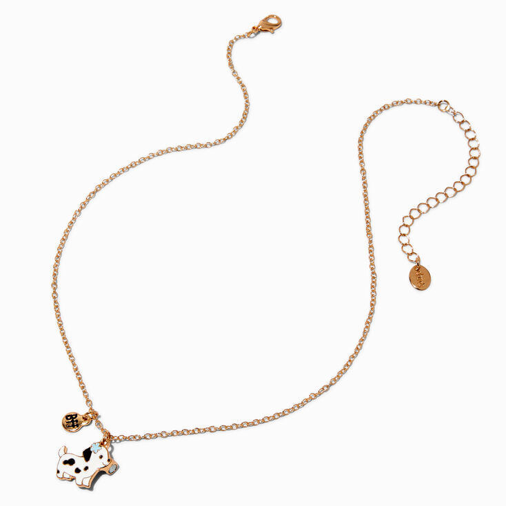 Best Friends Dalmatian Pendant Necklace Set - 2 Pack,