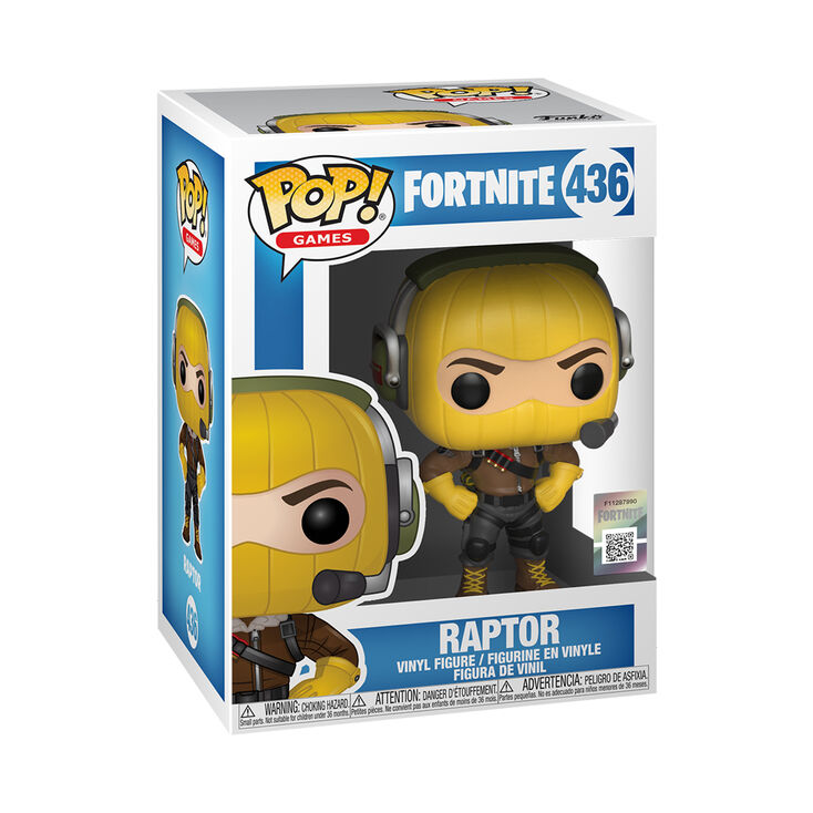 Claire's Figurine en vinyle marron Raptor de Fortnite