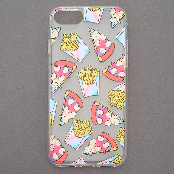 Pizza &amp; Fries Phone Case - Fits iPhone 6/7/8/SE,