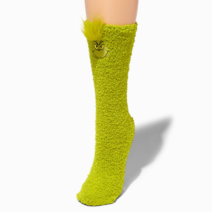 Dr. Seuss™ The Grinch Fuzzy Slipper Socks