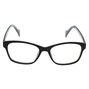 Thin Rectangle Clear Lens Frames - Black,
