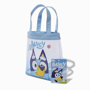 Bluey Claire&#39;s Exclusive Jelly Tote Bag,