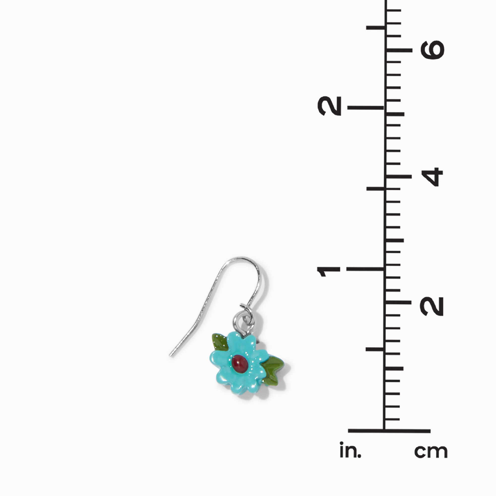 Fall Flowers 0.5" Drop Earrings - 6 Pack,