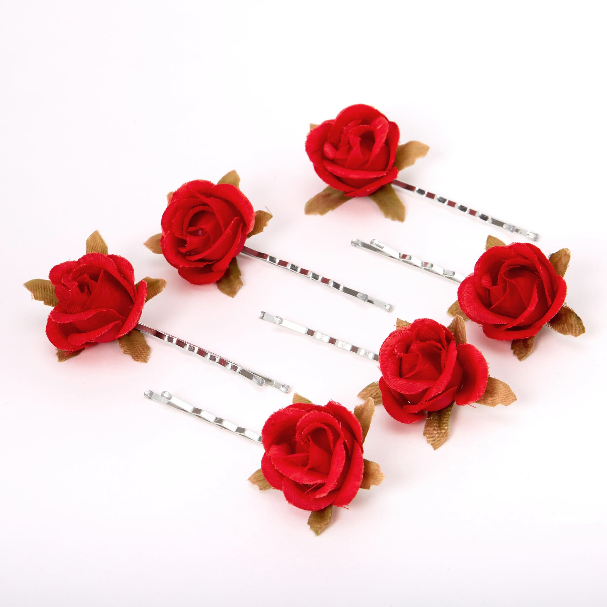 Red rose hot sale hair accessories