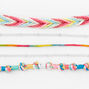 Braided Rainbow Chain Bracelet Set &#40;5 Pack&#41;,