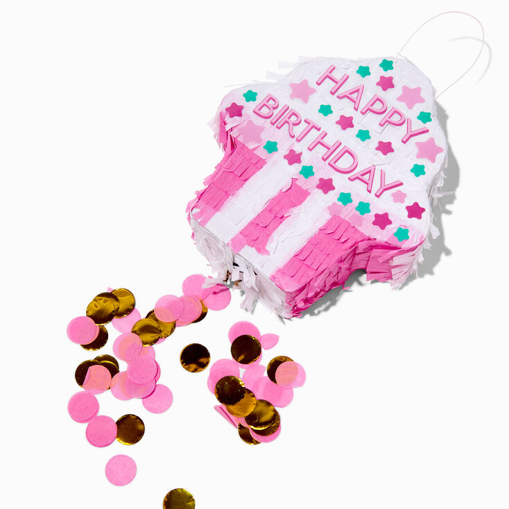 &quot;Happy Birthday&quot; Mini Cupcake Pinata,