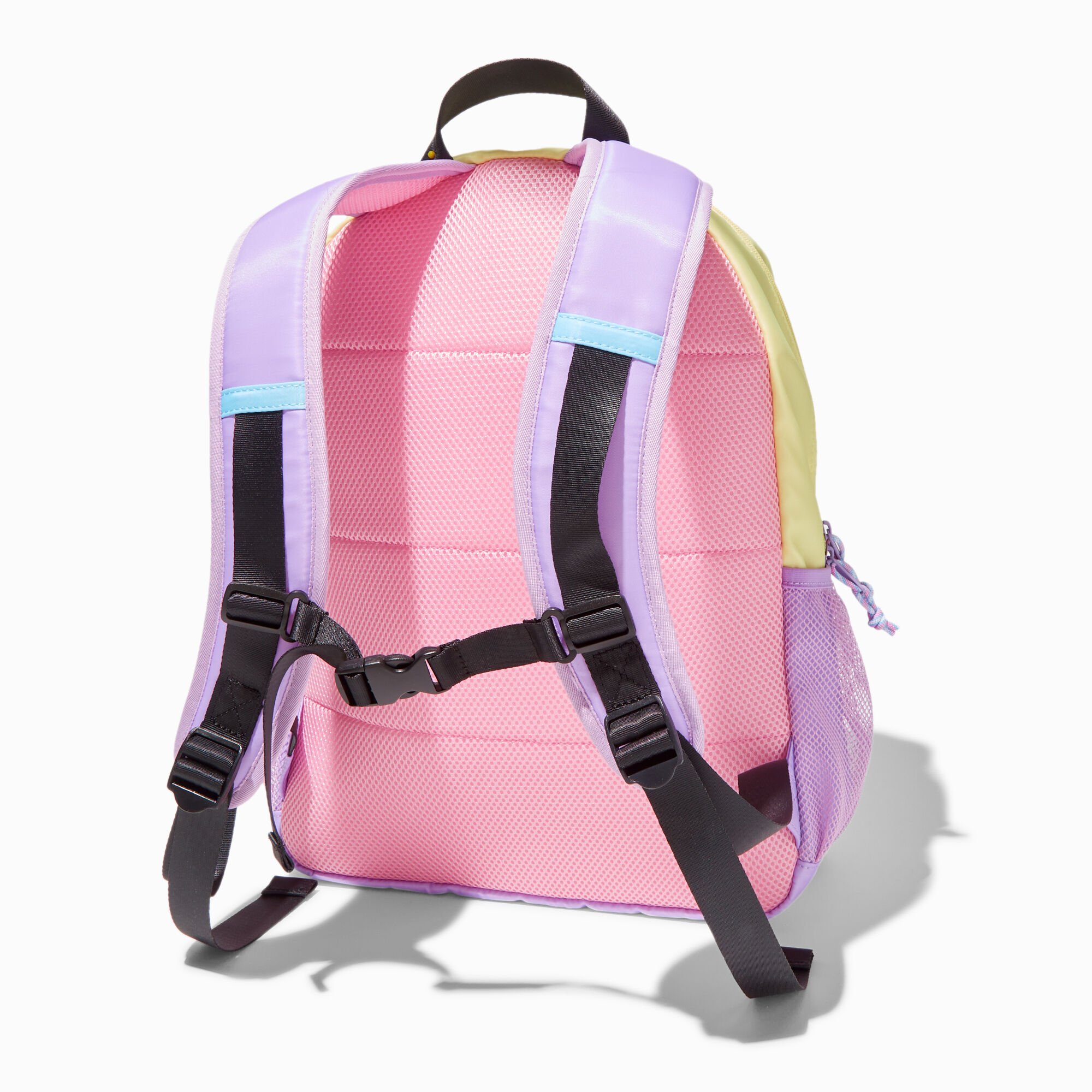 Pastel Colorblock Functional Backpack,