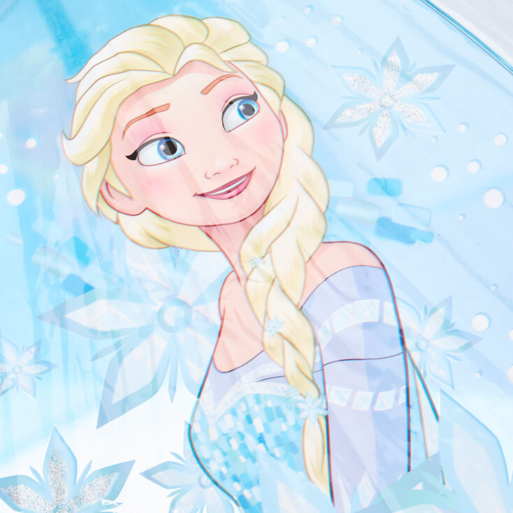 Disney&reg; Frozen Plastic Elsa Umbrella - Light Blue,