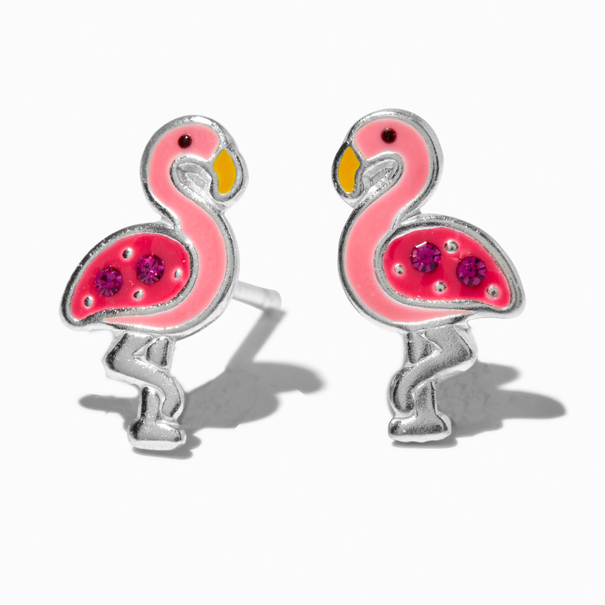 Flamingo stud earrings shop
