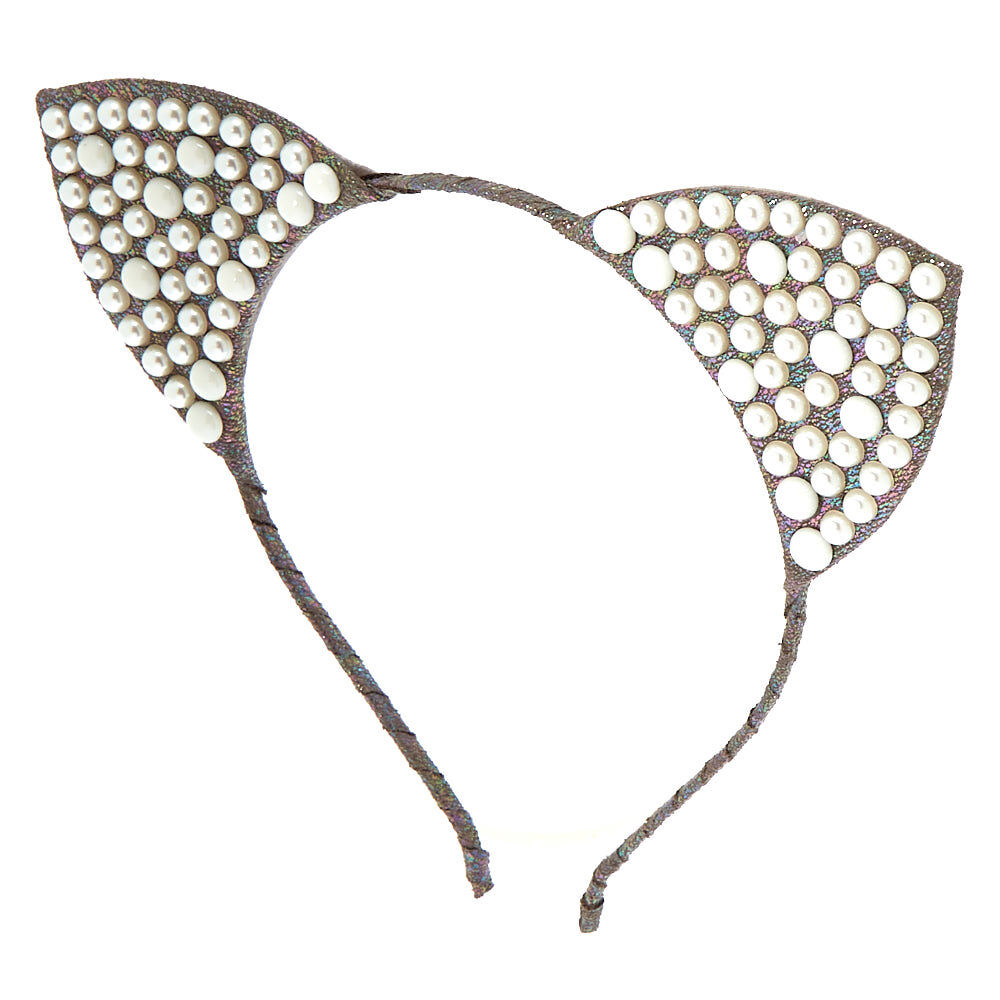 Pearl Cat Ears Headband,
