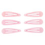Claire&#39;s Club Pretty Pattern Snap Hair Clips - Pink, 6 Pack,