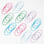 Pastel Luxe Hair Ties - 30 Pack,