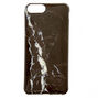 Coque de portable noir effet marbr&eacute; - Compatible avec iPhone 5/5S,