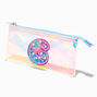 Holographic Initial Pencil Case - G,