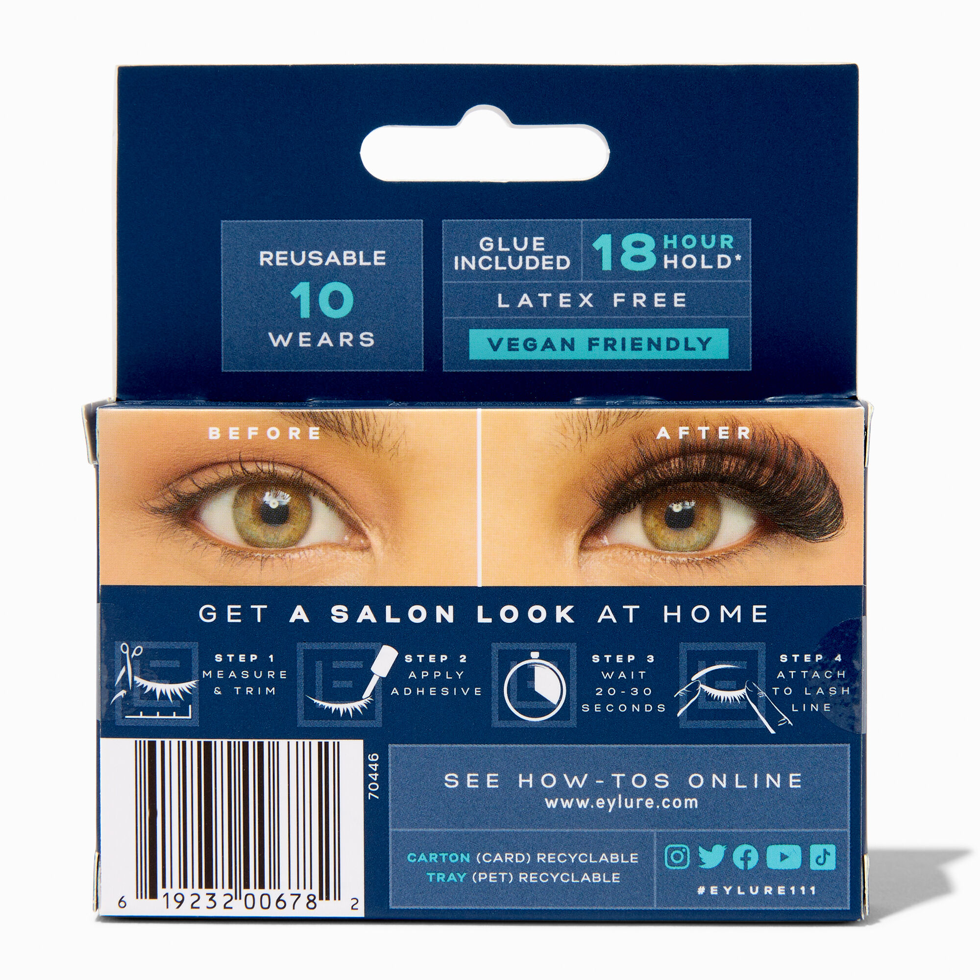 Eylure Volume False Lashes - No. 111,