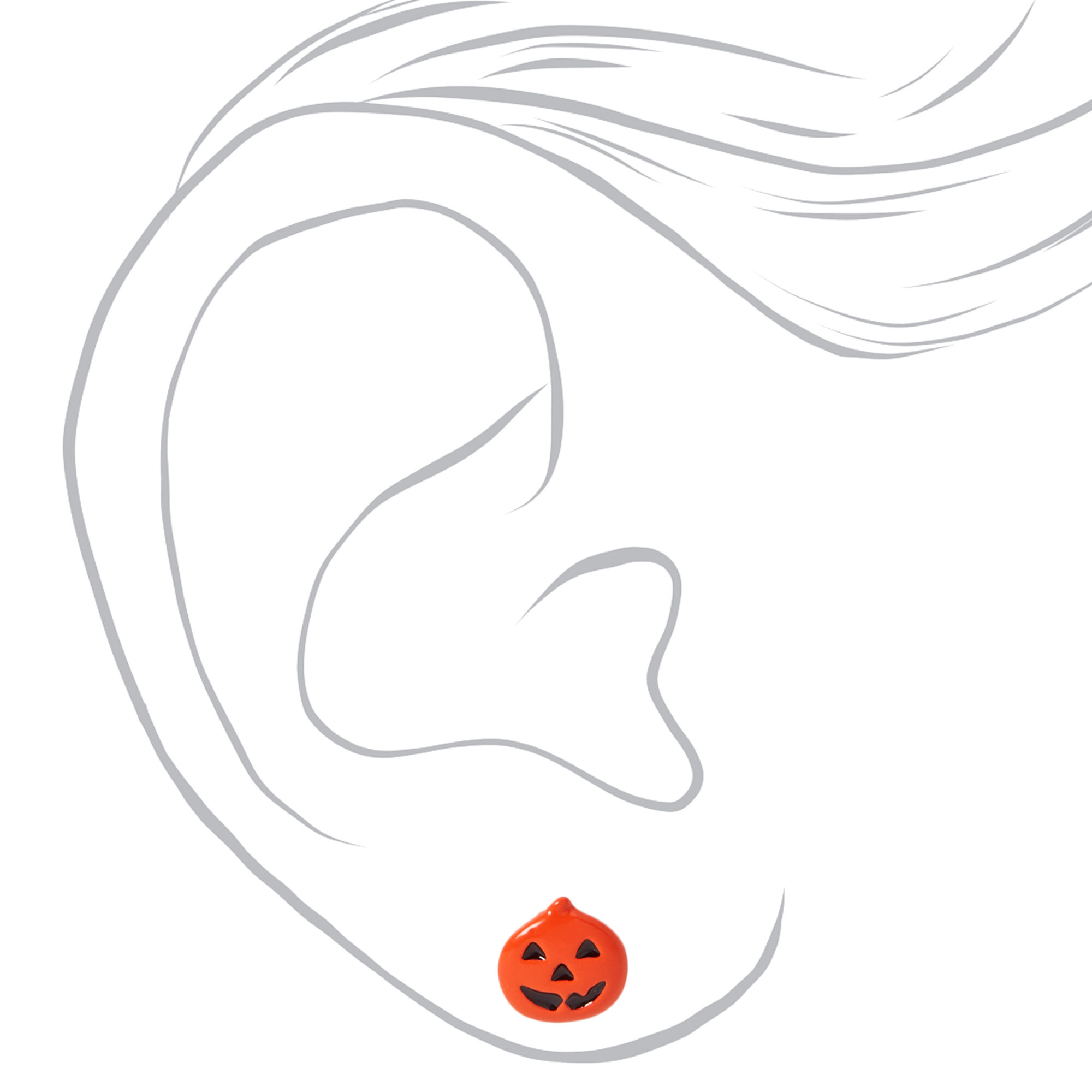 Halloween Assorted Stud Earrings - 20 Pack,