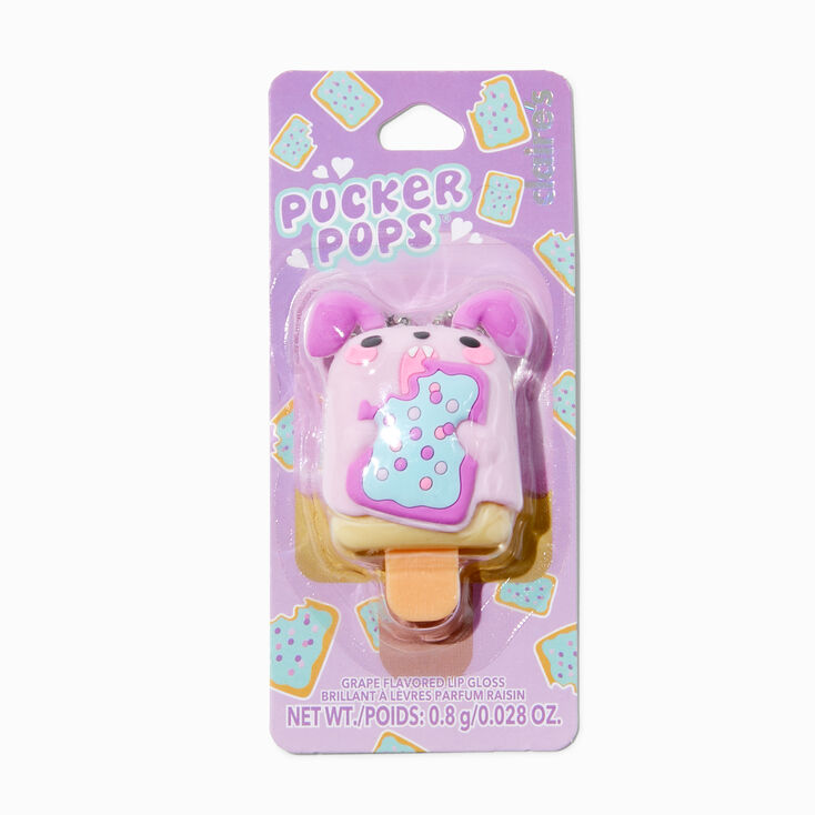 Pucker Pops&reg; Toaster Treat Dog Lip Gloss - Grape,